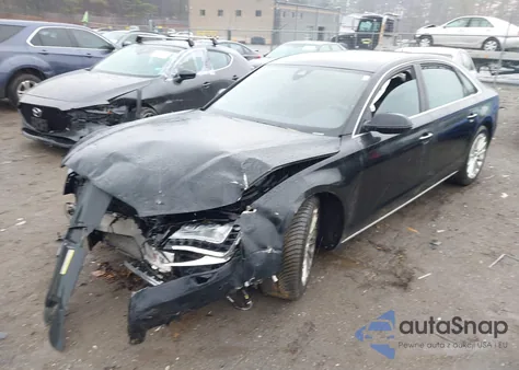 2014 Audi A8 L 4.0T z USA, uszkodzony, nr VIN WAUR2AFD6EN008595